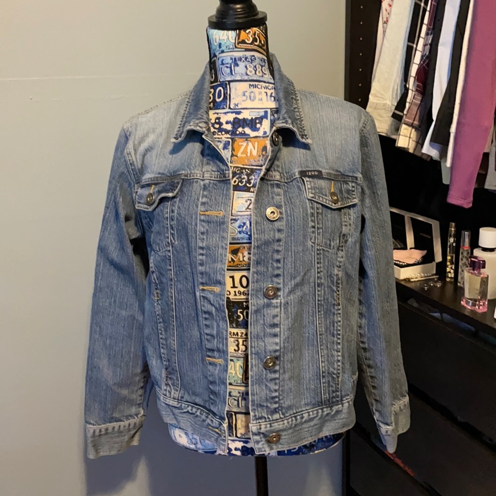 Izod denim jacket